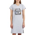 Feed her Obsessive Cat Disorder with this jersey nightgown and the REAL meaning of OCD