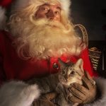 Visiting Santa is one way to include your pets in the holiday festivities.